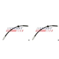 2X Fast BremsschlÄUche Vorne Beidseitig Passend FüR Fiat Ducato Links+Rechts