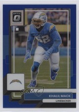 2022 Panini Donruss Optic Blue Prizm 111/179 Khalil Mack #112 15ej