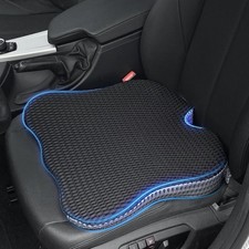 Autositzkissen, Keilkissen, Memory Foam, Sitzauflage, Autositz, Sitzkeilkissen
