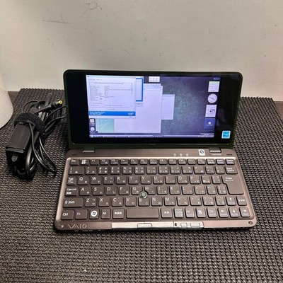 Sony Vaio P VGN-P91S Pocket PC Atom Z550 2GHz 2GB 128GB SSD JP Layout Win Vista