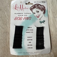 Vintage Lady Marlene Rubber Tipped Hair Do Bobby Pins Niagara Wire Products Inc