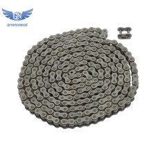 1/2In Chain Pitch 40H Roller Chain 10 feet  2 Connecting Links Single Strand