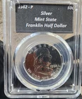 1962 P Franklin Half Dollar Gem BU Uncirculated Mint State Condition 90% Silver