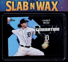 2022 Topps Update Matt Brash #GN-12 Tigers Generation Now
