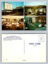 Westbury, NY-New York, Island Inn Motel Pool Dining Rooms Vintage Postcard