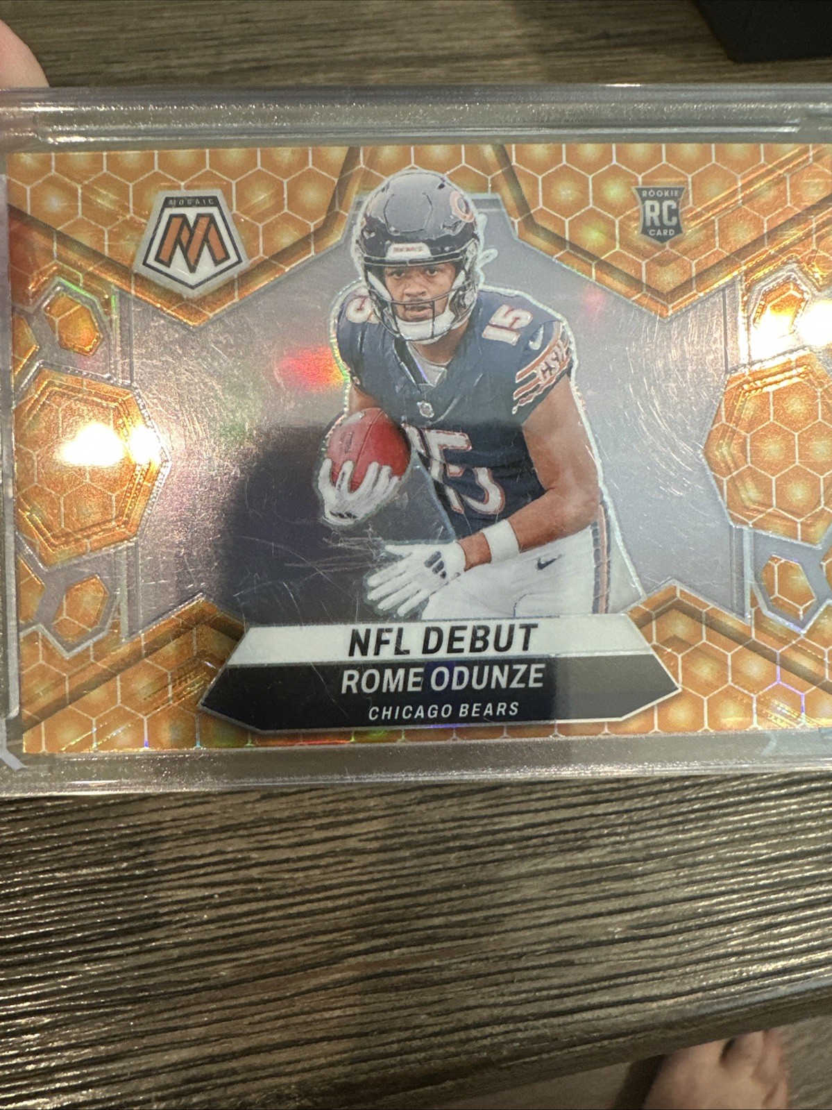 2024 Panini Mosaic - NFL Debut Rome Odunze #281 Honeycomb Prizm (RC)