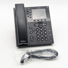 Polycom VVX 350 Business 6-Line Business IP Desk Phone 89B59AA Black