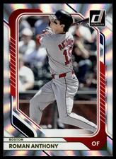 ROMAN ANTHONY 2026 Panini Donruss LASER PARALLEL #61 BOSTON RED SOX