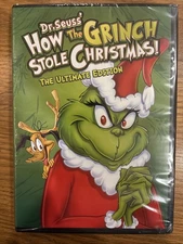 Dr. Seuss' How the Grinch Stole Christmas (Ultimate Edition) (Cartoon DVD) NEW!