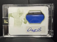 2014 National Treasures Century Silver Dez Bryant RPA Auto 1/1