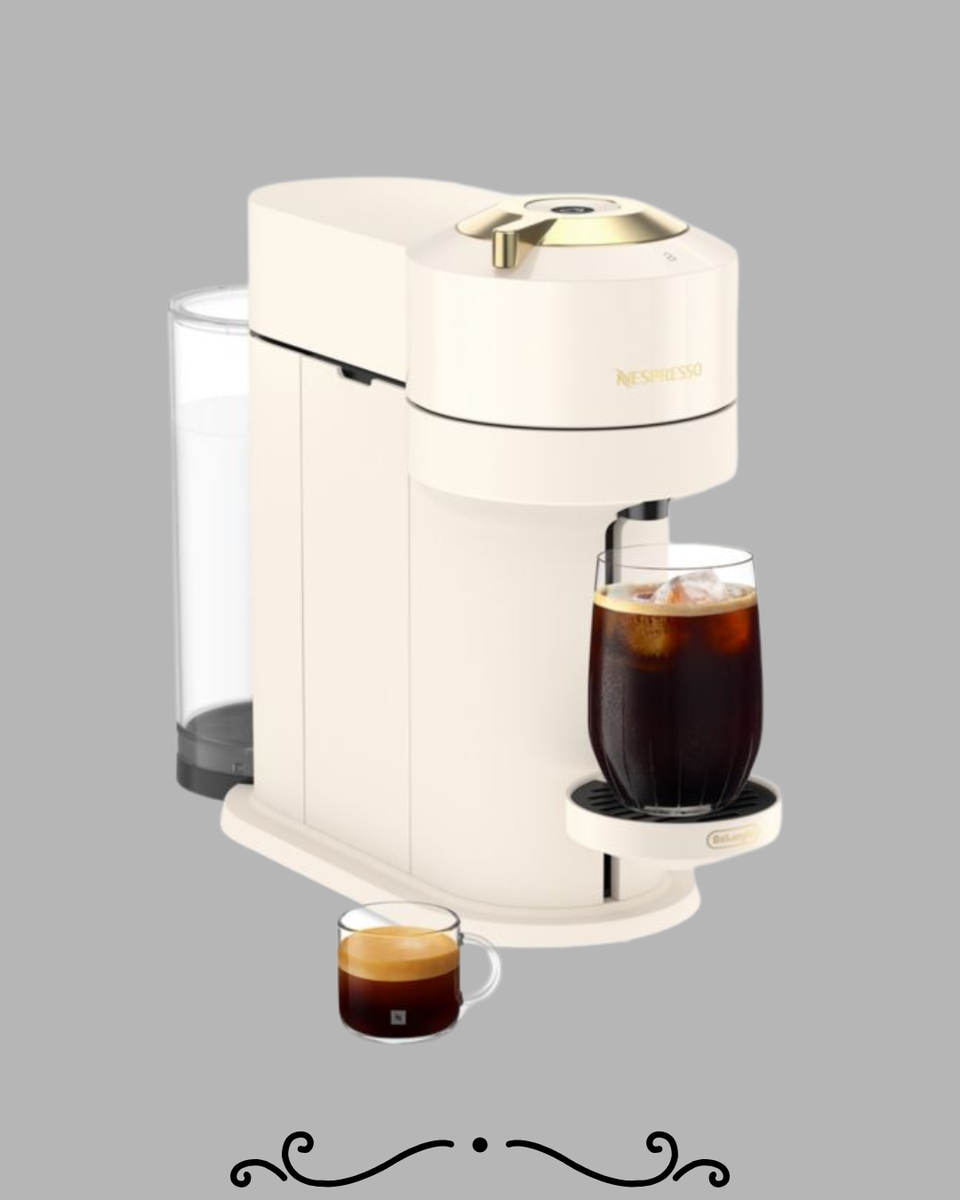 Nespresso ENV120WGAE Vertuo Next Espresso Capuccino Machine, WHITE
