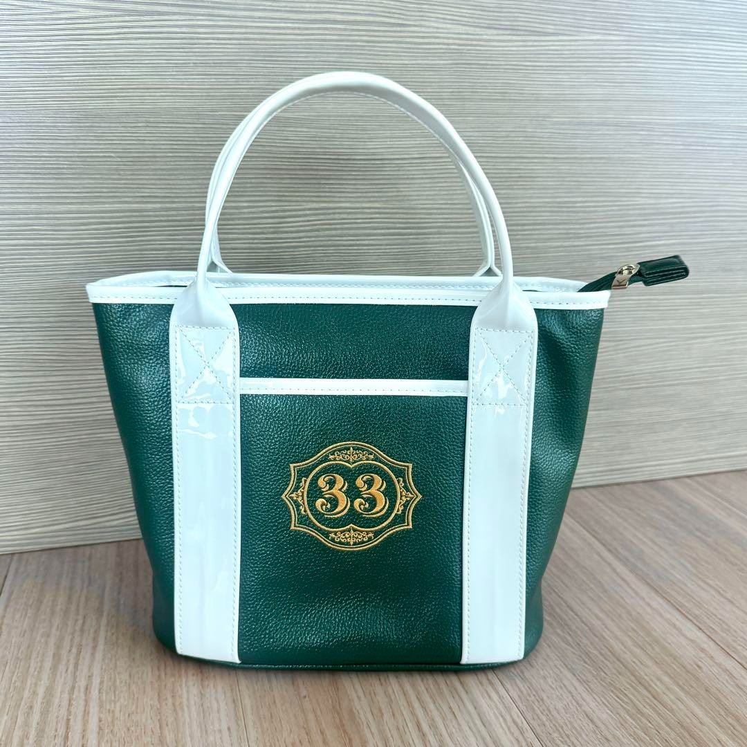 Tokyo Disney Club 33 Callaway Collaboration Bag Green White 22×25