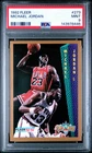 1992-93 Fleer - Slam Dunk Michael Jordan #273 PSA 9 Mint NEW CASE HOT CARD!