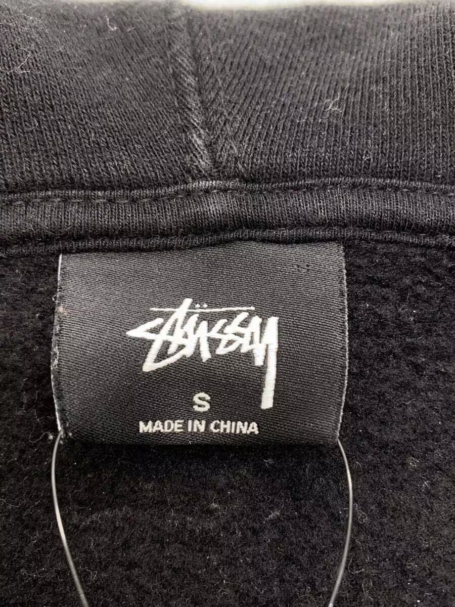 STUSSY Hoodie, Size S, Cotton, Black, Print, Z4000sas19 thumbnail 3