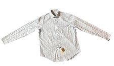 Calvin Klein Slim Fit Performance Non-iron Dress Shirt Mens Size 17 36/37 NWT