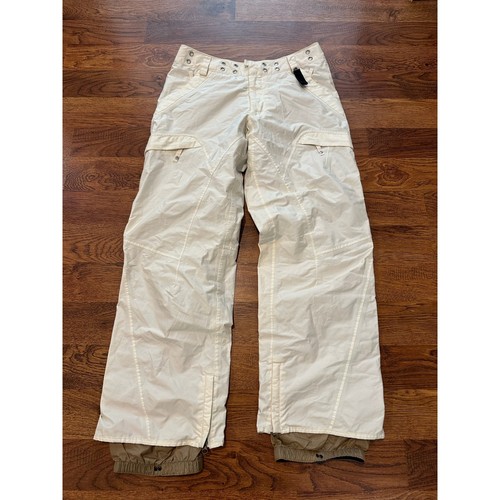Burton Pantalone Donna Impermeabile Sci e Snowboard Avorio Taglia M - Foto 12 di 12