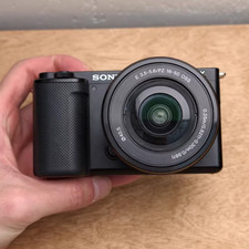 Sony Alpha ZVE10 4K Mirrorless Interchangeable Lens W/16-50mm English