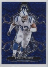 2024 Panini Mosaic No Huddle Blue Prizm 54/75 Dwight Freeney #231 HOF s5j