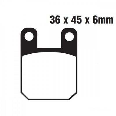 Bremsbelag Bremsbeläge EBC FA115R hinten für Rieju MRX 125 Bj. 2002-2010