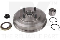 2X NK Bremstrommel 252542 FüR Ford
