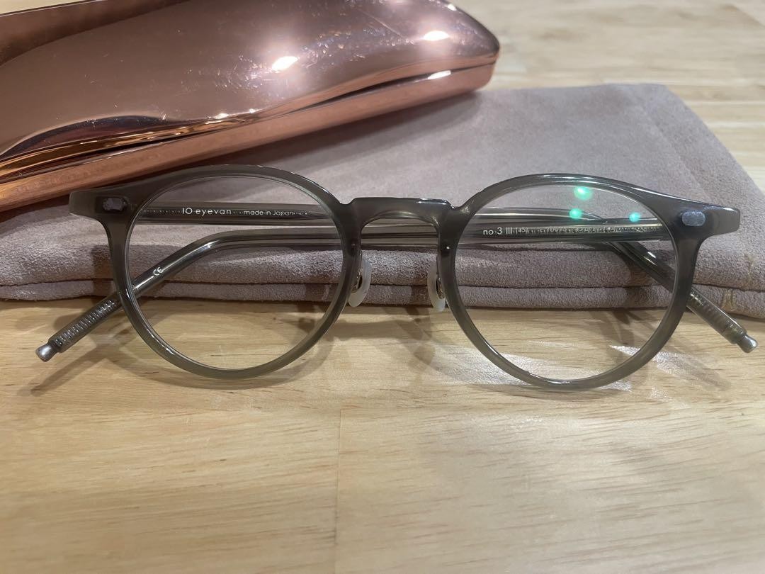 USED 10 EYEVAN NO3-Ⅲ 1001S SIZE 45:-:22-147 SUNGLASSES M
