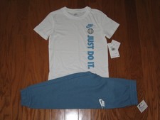 Nike Boys' 2-Pc. Short sleeve  Pants Outfit Set Size 6  NWT
