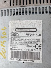 Autoradio Citroen C2