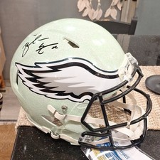Philadelphia Eagles Autographed Football Helmet Radtke Sports Authenticated