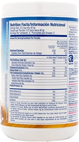 Cereal de canela de avena instantánea Quaker 11,6 OZ grano entero listo en 1 minuto Foto 2 de 3