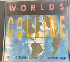 WORLDS COLLIDE RYKODISC REMARKABLE MUSIC YOU CAN'T CATEGORIZE SAMPLER 6 TRK CD
