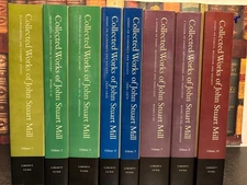Liberty Fund: Collected Works of John Stuart Mill 8 Volume Softcover Set