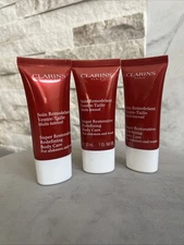 CLARINS Super Restorative Body Cream 30 ml/ 1oz. Sealed LOT OF 3