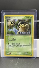 Carta Pokemon TCG Seedot Reverse Holo timbrata 71/107 EX Deoxys