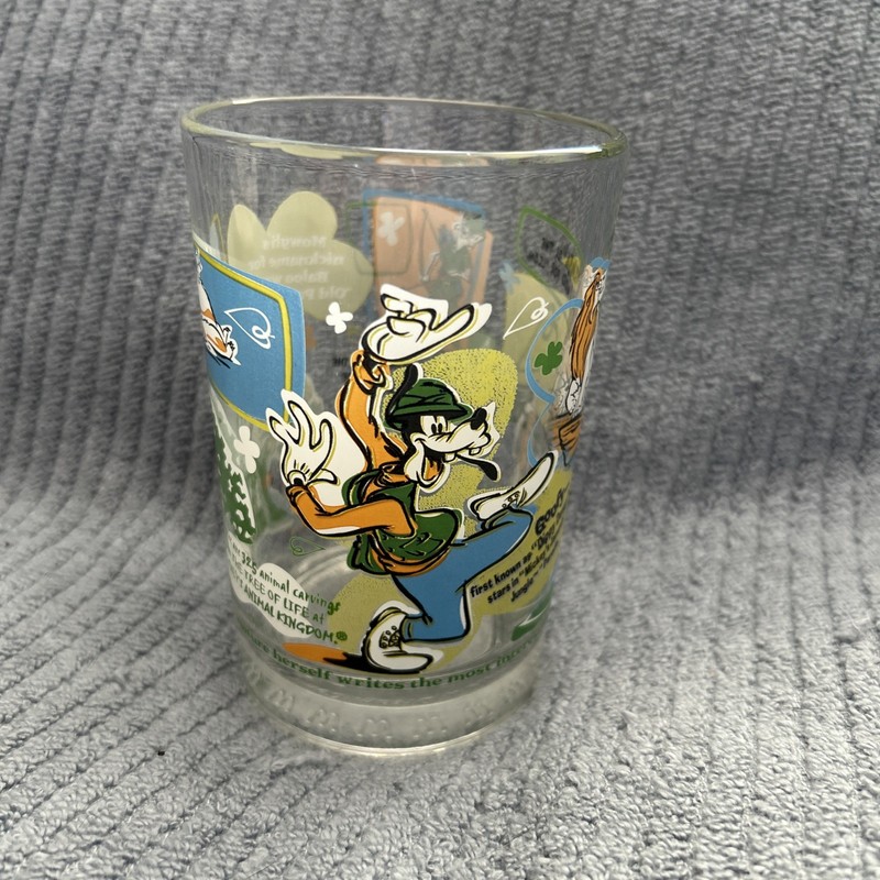 Vintage Disney Glass Cup