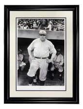Babe Ruth New York Yankees Framed The Bambino Historical Archive Giclee