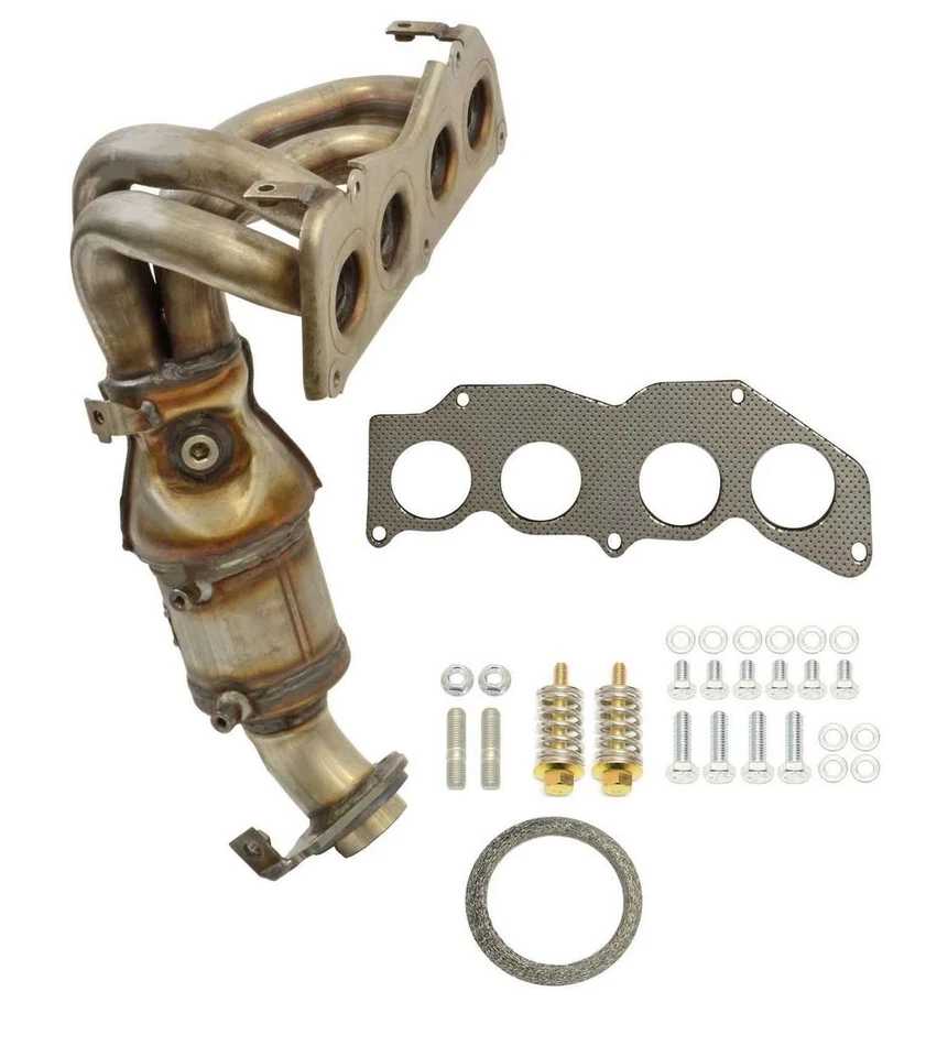 Catalytic Converter with Integrated Exhaust Manifold For 2009-2012 Toyota Venza Foto 2 de 2