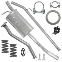 SchalldäMpferset Auspuff FüR Renault Twingo 2 II 1.2 1.5 Dci 2007-2011