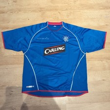 Glasgow Rangers Retro Umbro Home Football Shirt 2005/2006 Size XL Men s