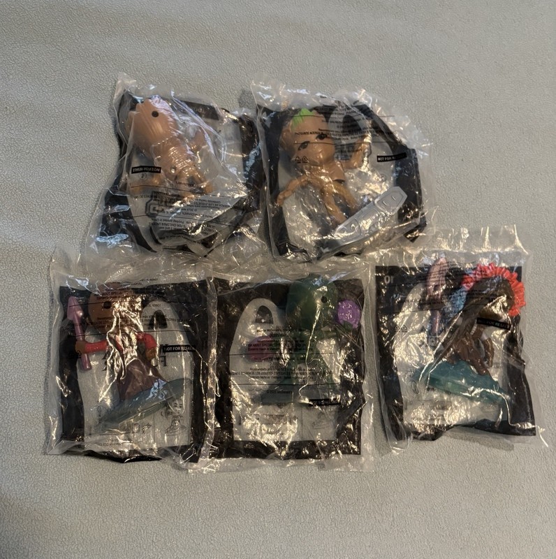 Marvel Studios McDonald's Toys Set Guardians of the Galaxy & Black Panther 2023