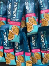 Liquid IV Hydration Multiplier Drink Mix Passion Fruit 30 Sticks EXP 1/2027