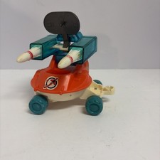Vintage 1984 Play World Toys Space Station Missile Launcher Ship Vehicle Lander