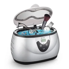 UKOKE 3800S Professional Ultrasonic Jewelry Cleaner Machine, 0.6L Portable Ho...