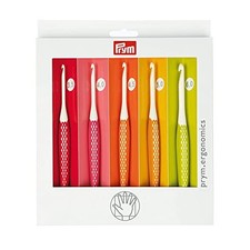 Prym Ergonomic Crochet Hook Set, Colorful, Craft Supplies