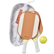 Sunnylife: Pickleball Set - Tierra Clay - Terracotta, 2 Player Game, Family