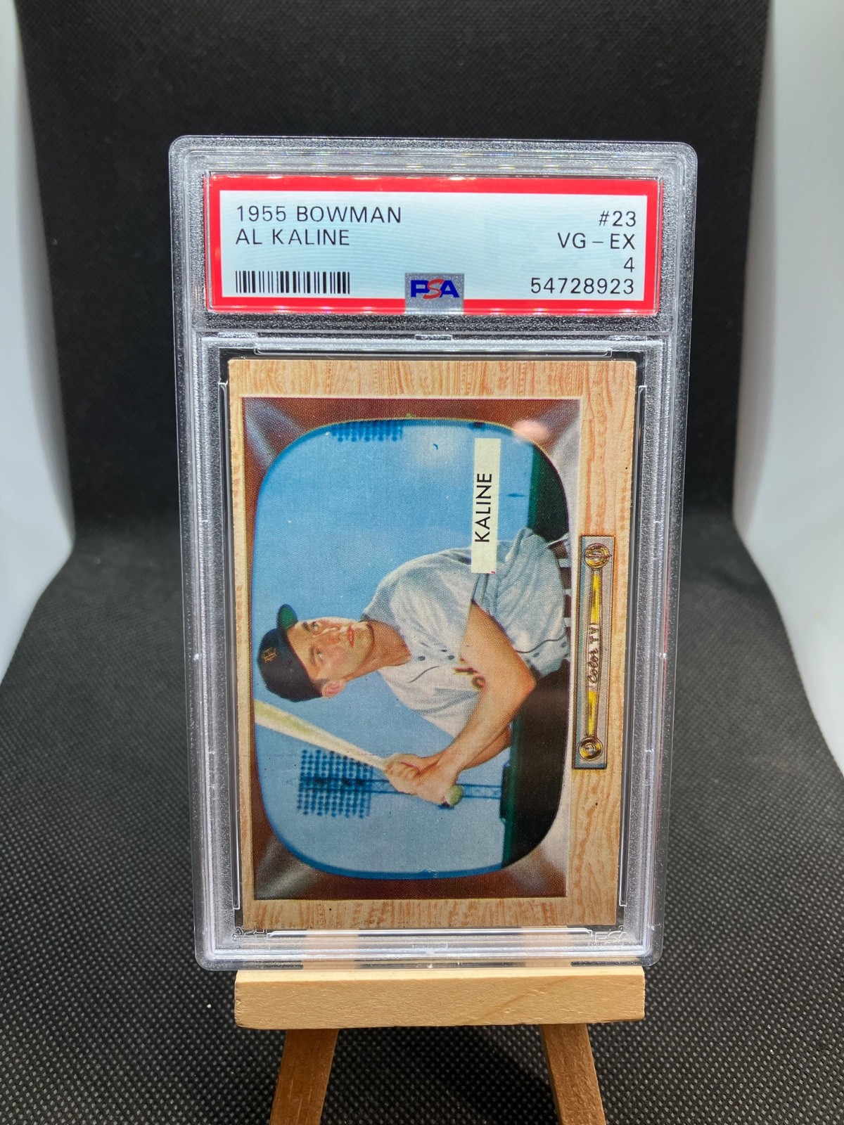Al Kaline 1955 Bowman VINTAGE #23 PSA 4 VG-EX GRADED MLB HOF Mr. Tiger 👀🐅⚾️🔥