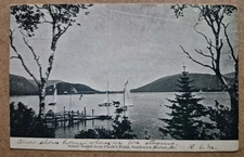 Southwest Harbor, ME  - Somes Sound from Clark's Point  - 1900s Postcard