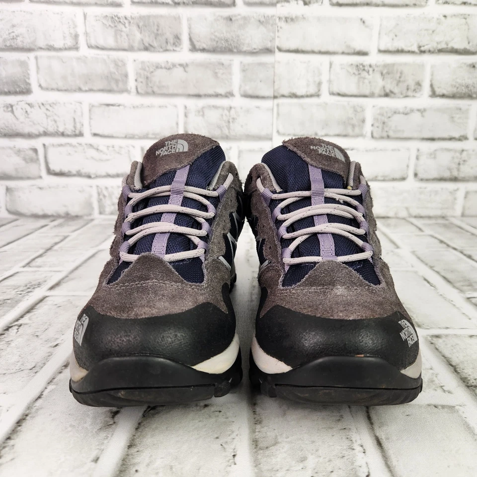 Zapato de Senderismo The North Face Storm III Para Mujer Talla 8 Gris Púrpura Trail Impermeable Foto 2 de 4