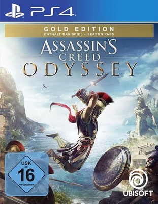 PS4 / Sony Playstation 4 - Assassin's Creed Odyssey #Gold Edition DE mit OVP