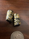 Antique Venetian Millefioriblack And White Beads — photo 4