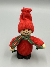 TOMTE Sweden 3.5" CHRISTMAS Wood Figure Swedish Folk Art 9903